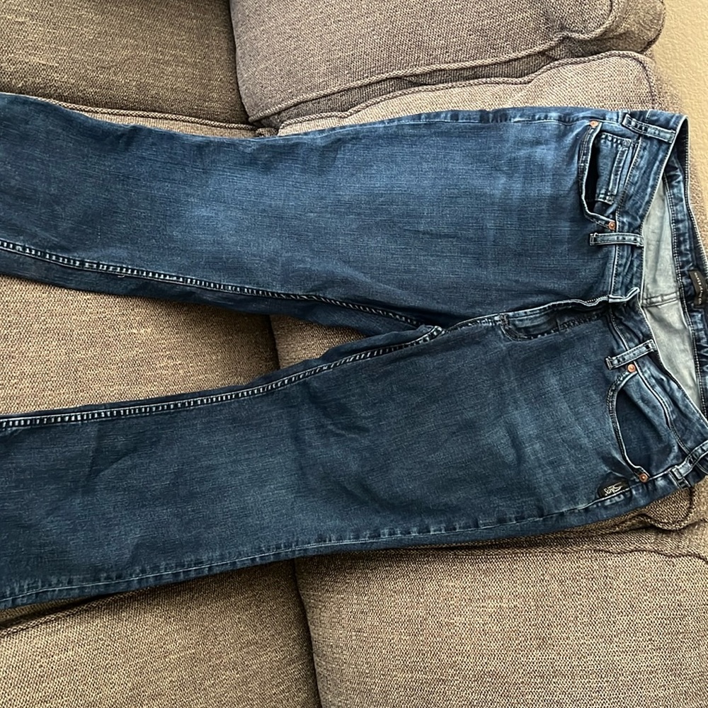 Women silver jeans